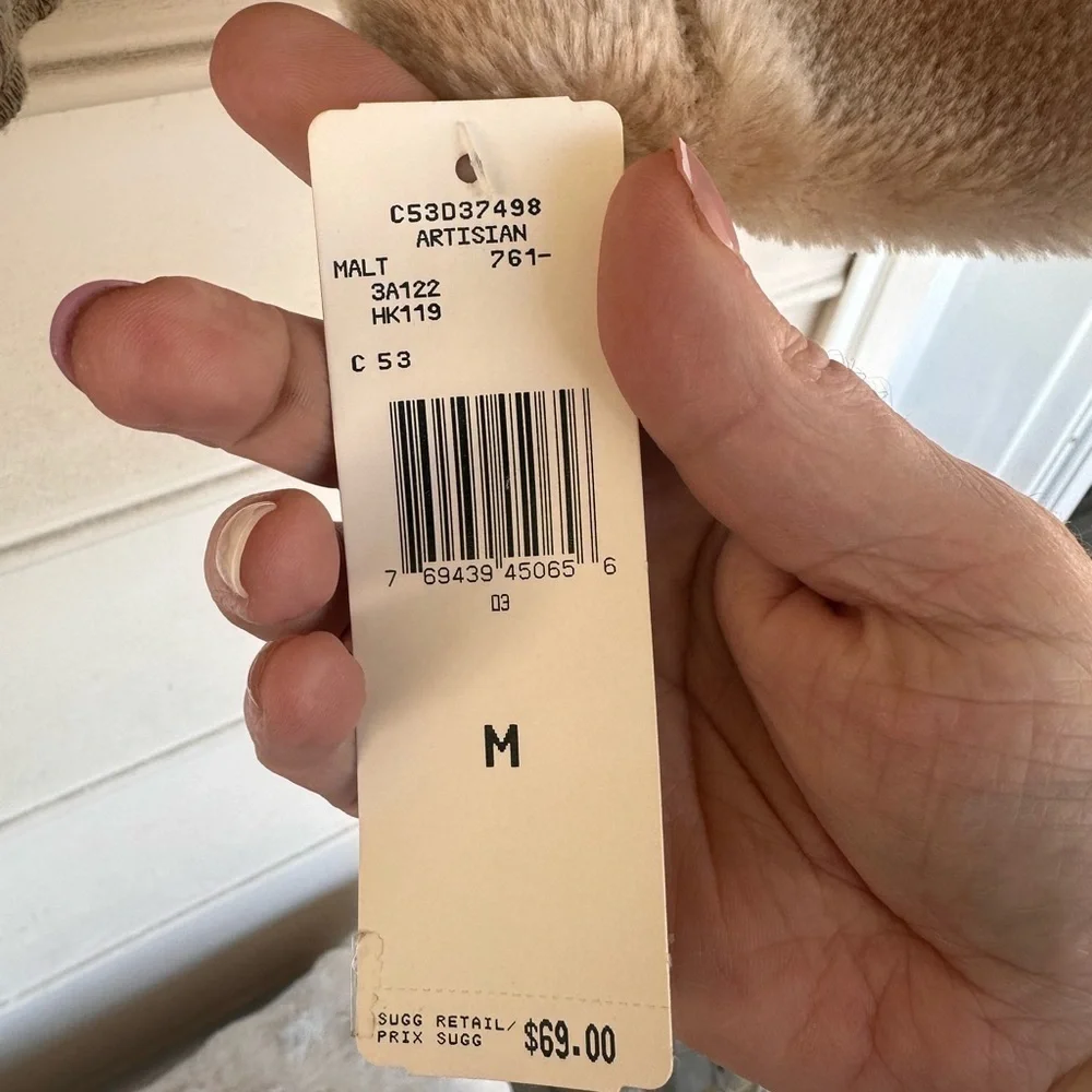Rena Rowan Beige Teddy Jacket with Faux Fur Collar